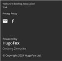 YBa website - powered by Hugo Fox